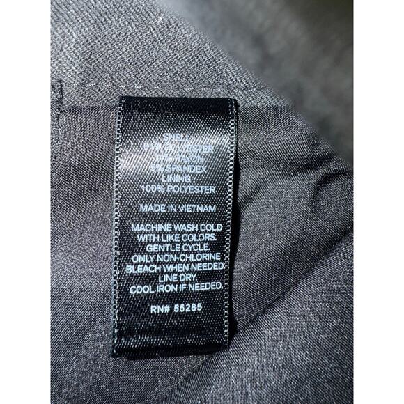 Express Black Pencil Skirt Pockets Size 8 - Picture 4 of 5